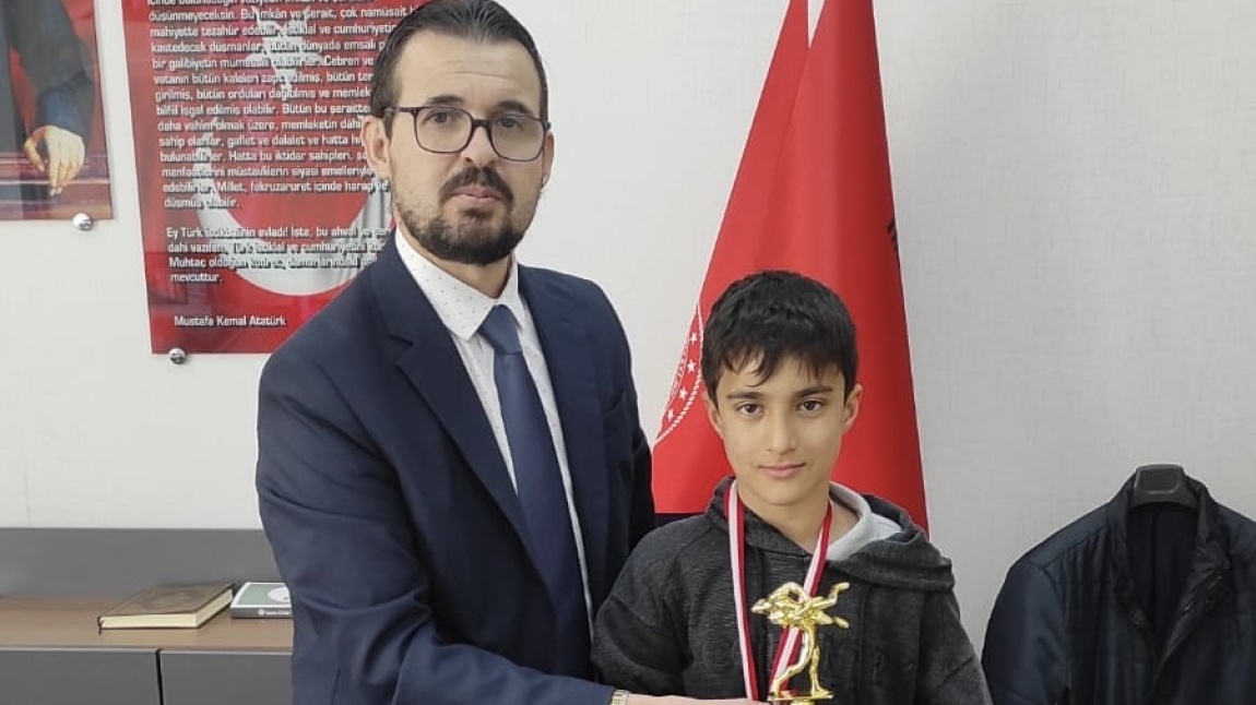 Alpagut  Türkiye Şampiyonu Öğrenncimiz Mustafa Buğra Öz